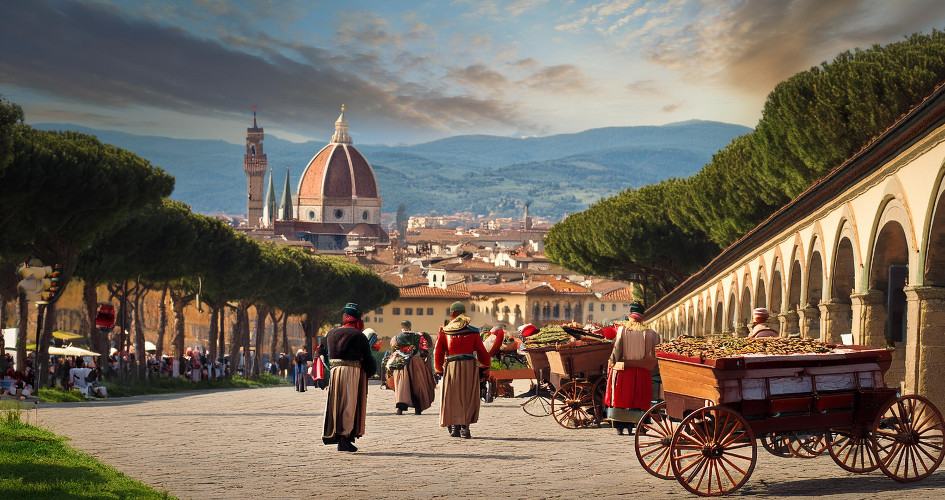The Renaissance in Florence and in microbiology 